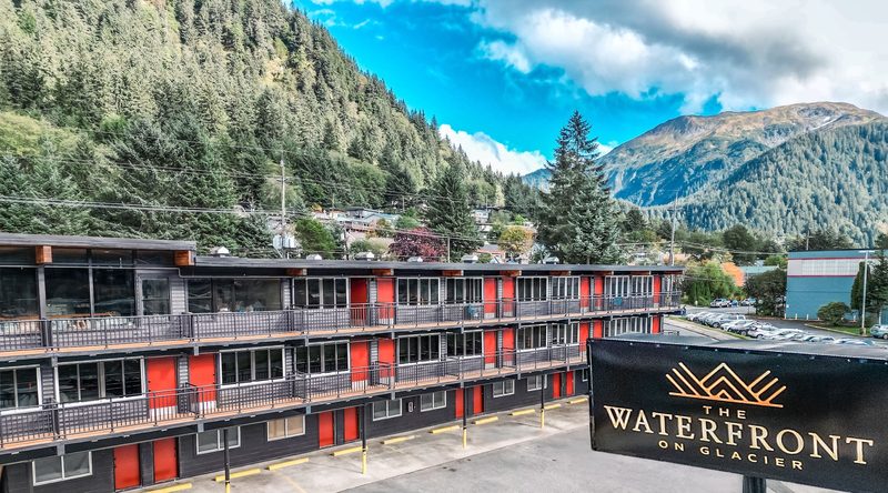 Waterfront on Glacier in Juneau