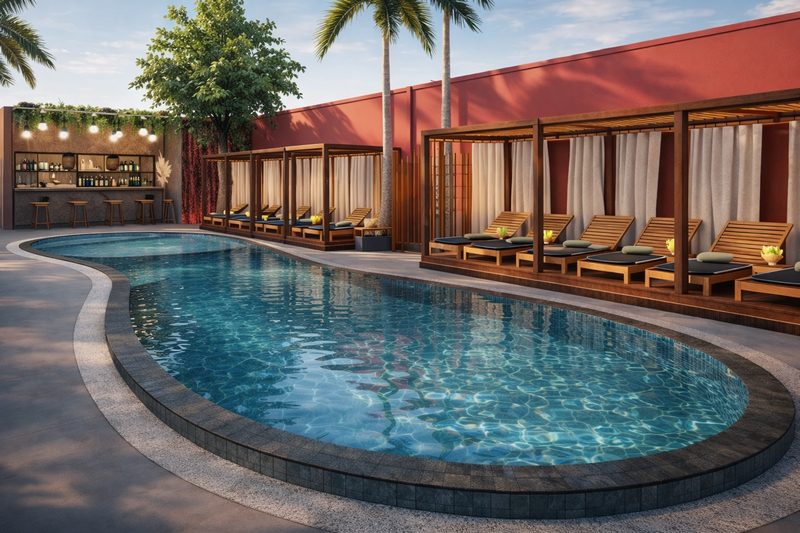 The Palace Indochine Hotel in Siem Reap